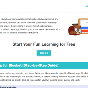 Fresh AdSense Approved Website For Sale – Blooket.app | Start Earning Today