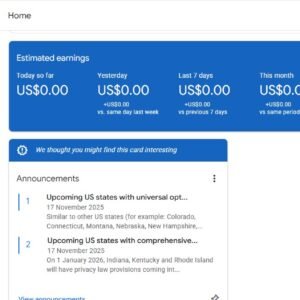Active Dashboard Available for sell with site added