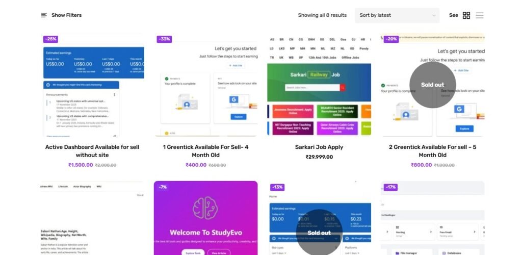 how to sell AdSense approved websiteff