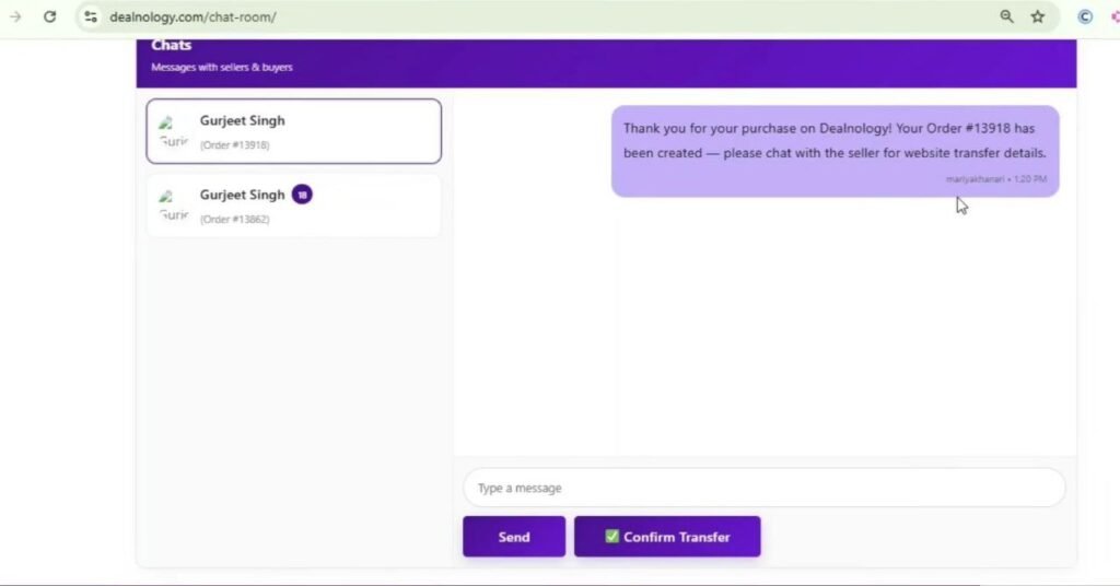 Buyer and seller get connected