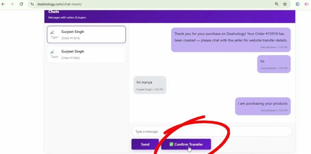 Buyer and seller get connected