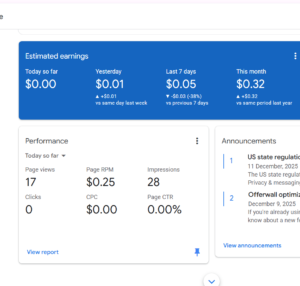 Ad sense approved website for sale
