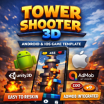 Tower Shooter Game Template (Android+iOS+Admob)