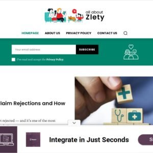 Zlety.com – AdSense Approved Insurance Niche Website / Premium Domain