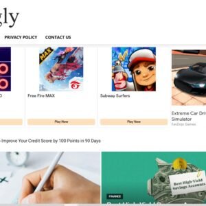 Adgly.com – AdSense Approved finances Niche Website / Premium Domain