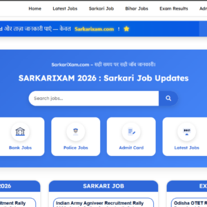 SarkariXam.com – Premium Sarkari Result & Government Jobs Website | AdSense Approved