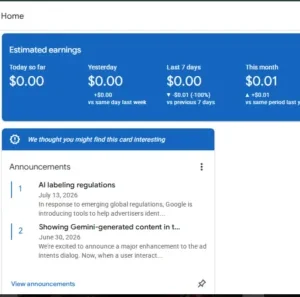 Fresh AdSense Approved Website | Premium Domain Name