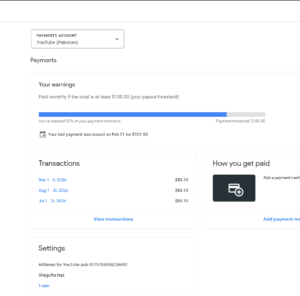 AdSense Account for Sale