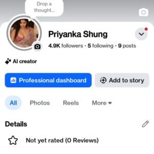 Facebook page with 5 k active followers